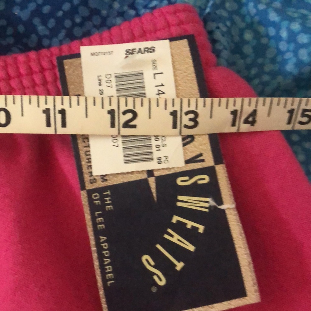 New sweatpants by Lee Apparel pink elastic waist and bottom cuff - Picture 11 of 13